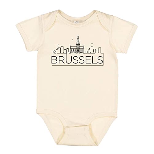 TATY Kids Skyline Brussels Belgium Baby Infant Bodysuit