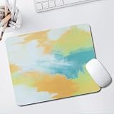 1PCS Mouse Pad, 26 * 21CM Mousepad, Computer Mouse Pad Cute, Oil Painting Style Mouse Pad Gaming, for Desk/Women