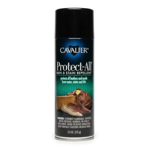 Cavalier Kiwi Protect-All Rain and Stain Repellent Great for Suede Nubuck Leather and Shoes - 5.5 oz