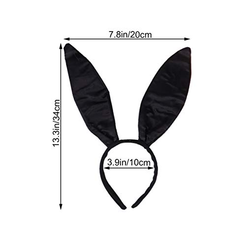 ABOOFAN 2pcs Cosplay Cospaly Dress Headwear Necktie Headband Costume Animal Cuff Adult Accessories K