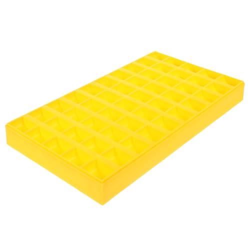 Caja organizadora para monedas color amarillo miniatura 1