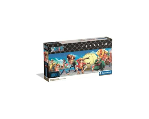Clementoni Puzzle Panorama One Piece 1000 Stücke Compact Box - Puzzle für Erwachsene 14-99 Jahre Geschenk für Mann und Frau Made in Italy 37075