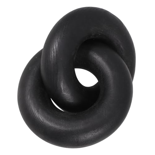 OUNONA Wooden Link Chain Decor Farmhouse Style Home Decor Artistic Table Accessory