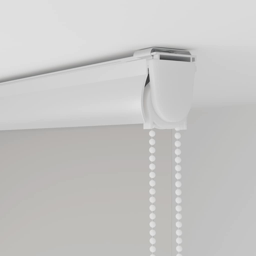 Tenda a Rullo per Doccia con Cassonetto 140x240cm Grigio Chiaro | Tenda avvolgibile salvaspazio per il bagno, ideale per doccia e vasca. Struttura in alluminio e PEVA grigio.