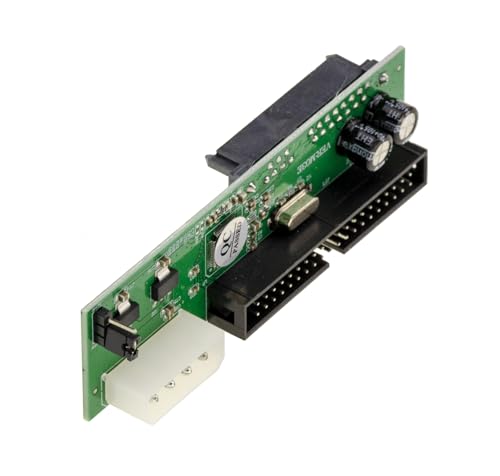 KALEA-INFORMATIQUE Adaptateur convertisseur SATA vers Nappe IDE avec Chipset JMICRON pour Relier Un périphérique SATA sur Un Port ATA