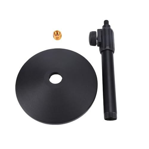 Support de microphone de table en métal lourd stable pour podcast