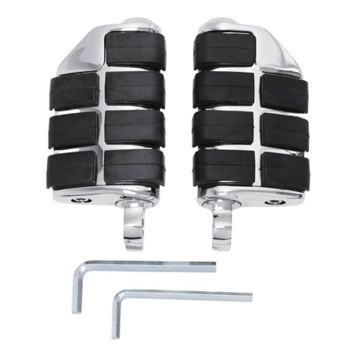 Repose-Pieds pour Moto Harley Davidson Softail Street Bob Sportster Touring en Chrome