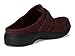 Clarks Women's Carleigh Viola Mule, Merlot, 12