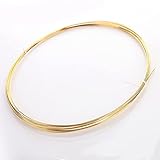 MMLFX 2pcs H62 Golden Brass Wire Rod Conductive Copper Line Industry Experiment DIY Wires Material 0.3 0.5 0.8 1 2 3 4 5mm Length 1Meter (Diameter : 1mm)