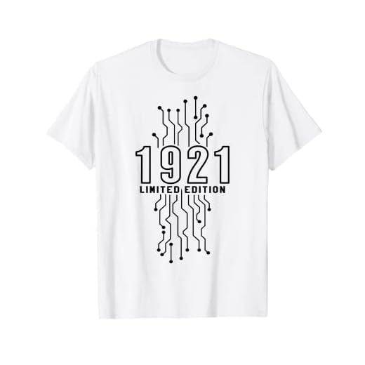 Cumpleaños 1921 Edición limitada Regalo Usado Gaming Vintage Camiseta