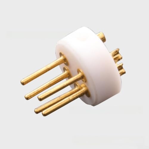 Brazo de tono DIN de 5 polos para tocadiscos cable de audio analógico soldable blanco 6