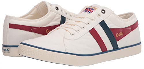Gola Comet Off-White/Deep Red/Vintage Blue 12 D (M) #TOP6