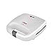 Ufesa SW7855 - Sandwichera, 750W, Capacidad para 2 Sandwiches, Placas Grill Antiadherentes, Cierre de Seguridad Para Las Placas, Sellado Perfeco Del Sándwich, Recogecables, Apoyos Antideslizantes
