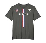 Bandera de Croacia, Silueta mapa de Croacia, Escudo de armas Camiseta