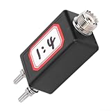 Amplia compatibilidad de frecuencia: balun en miniatura diseñado para antenas de onda corta HF funciona de manera eficiente en frecuencia de 3 a 30 MHz, proporcionando una conversión de señal estable para aplicaciones de radio amateur y QRP tanto en instalaciones de campo como fijas.