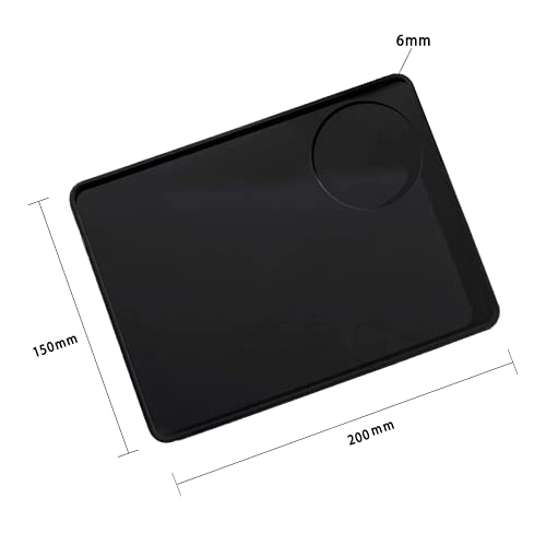 2 Pzs Tamper Mat,Antideslizante Espresso Tamping Pad, Alfombrilla de Cafe de Silicona Tamper Mat Antideslizante Espresso… - Imagen 3