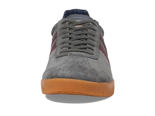 Image of Gola Men's Hurricane Suede Ash /Burgundy /Navy /Gum 8 M