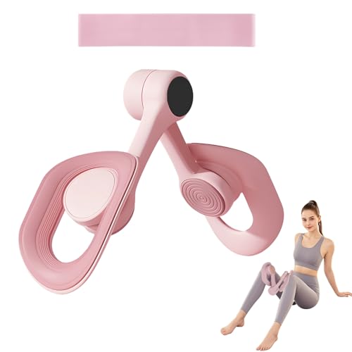 EliphonTowne Dispositivos de ejercicio de suelo pélvico – Diseño antideslizante Kegel Entrenador de suelo pélvico para mujeres, banda de resistencia, ejercitador de muslos equipo de gimnasio en casa