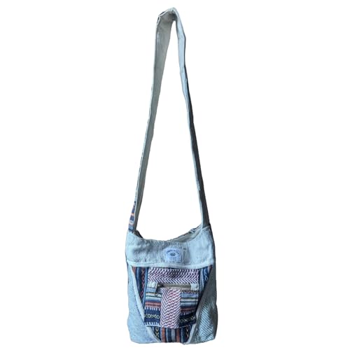Image of SUVASANA Large Sling Shoulder Bag for Men Women Casual Comfortable Everyday Purse Travel Women's Cross-body Bags