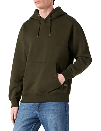 JACK & JONES Jjesoft Sweat Hood Noos Felpa con Cappuccio, Verde (Forest Night), XL Uomo