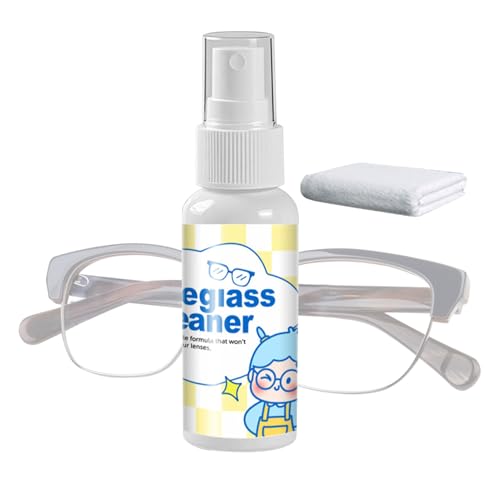 Genérico Limpiador De Lentes Para Gafas - Solución de Limpieza Óptica | 50ml Portátil Para Casa Escuela Viajes Conductores Estudiantes Profesores