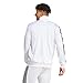 adidas Men's 3-Stripes Tricot Regular Sportswear Track Top, White, Large
