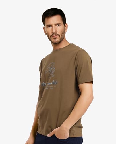 Image of Rare Rabbit Regular fit Plain t-Shirt
