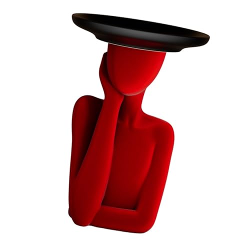 Solution de rangement compacte en résine figurine coupelle bijoux - 2