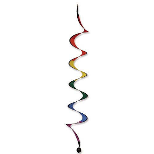 Premier Kites 99751 Rainbow Spiral Twister Wind Spinner, 27-Inch