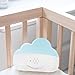 Happiest Baby SNOObie Smart White Noise Machine - Portable Baby Sound Machine with Night Light - 12 Soothing Sounds for Sleep Training, White