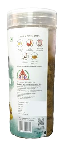 Image of 20-20 Dry Fruits Wow Fresh Raisins Tangy Twist-Kishmish Twist Of Salt &Spices- Big Size (Jar),200 Grams
