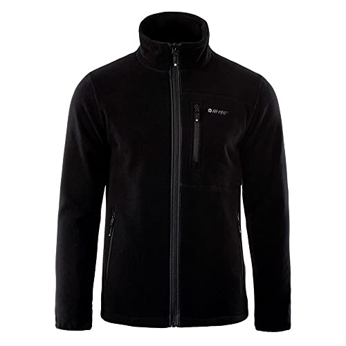 Sudadera Hi-Tec Porto mÄ™Ska Black de algodón y poliéster en talla XL con capucha