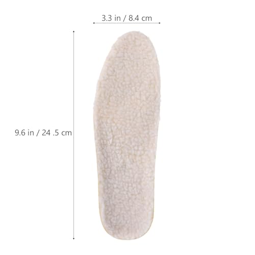 Plantillas térmicas gruesas de lana para botas talla 38 miniatura 2