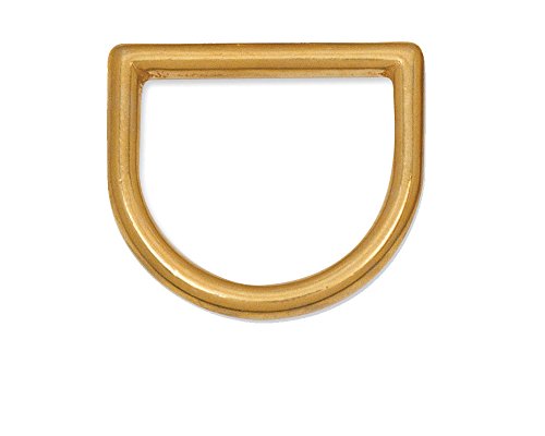 Tandy Leather Cast D-Ring 1.5" Solid Brass 1129-04