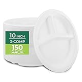 Freshware Paper Plates - Disposable 10