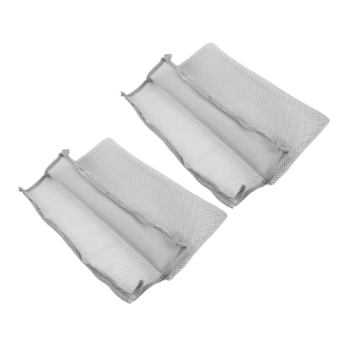 VANZACK 2個 キャットハンモックベッドカバー 猫窓ハンモック交換カバー 猫窓ハンモックカバー交換 猫窓止まり木アクセサリー 猫とまり木カバー 取り外し可能な布カバー コットン Grey