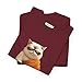 Lama Cat Funny T-Shirt - Cute Grumpy Cat Yoga Shirt for Men and Women - Sarcastic Mindfulness Gift - IPL Garnet