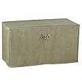 BALI OUTDOORS Rectangular Fire Pit Covers, Waterproof and Weather Resistant PVC Material, Khaki, 42.2" L x 24.2" W x 22.8" H