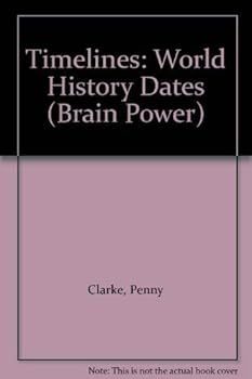 Hardcover Time Lines World History Dates Book