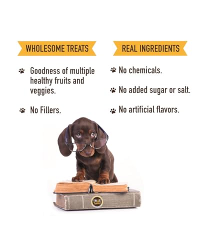 Image of Pure Veg Dog Treats - Real Dehydrated Fruits & Vegetables, No Additives, Grain Free, Preservative Free (85 Gm, Fruits & Veggies),All Life Stages