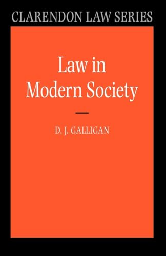 Law in Modern Society (Clarendon Law Series)
