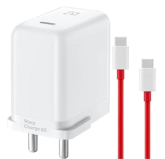 Image of Oneplus 12 / 12R / Nord 4 / CE4 65W Max SUPERVOOC Charger for Oneplus Mobiles with Type C to Type C Cable for Fast Charging.