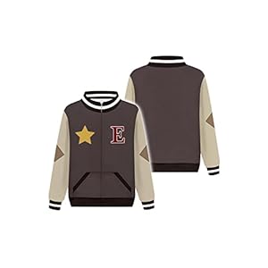 Seaehey Luz Noceda Cosplay Hoodie Hooded Sweatshirt Casual Jas Bruin Uil Huis Trui Honkbal Uniform Amity TOH Halloween…
