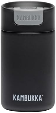 Olympus Coffee & Tea Mug - 300 ML - Jet Black - Switch lid - Snapclean® Technologie