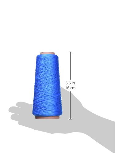 Image of DMC Six Strand Embroidery Cotton 100 Gram Cone: Electric Blue