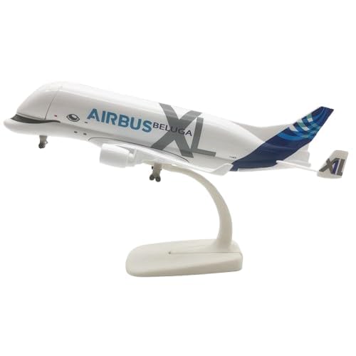 Airbus Beluga Airplane Model White Blue