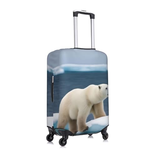 polar bear Print Suitcase Covers Personalized Luggage Protector Elastic Washable Travel Gear Cover3