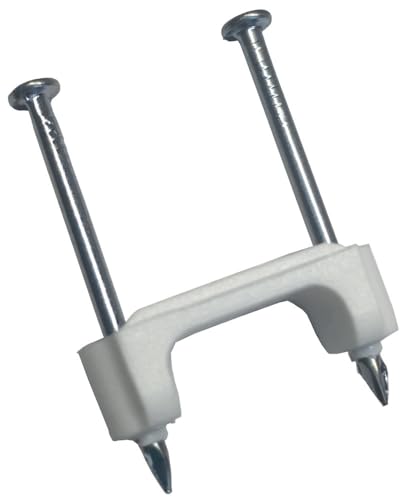 GB Gardner Bender PS-1550T 1/2 White Insulated Romex Staples 15 Count