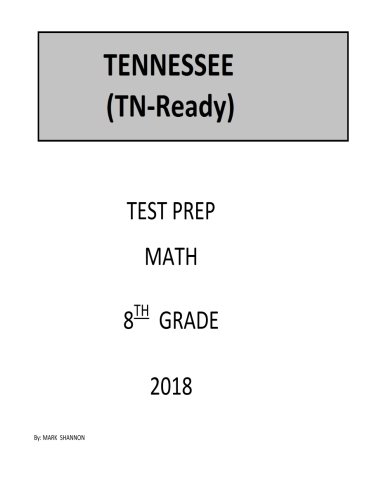 8th Grade TN-Ready Test prep: 8th Grade Tennessee Comprehensive ...