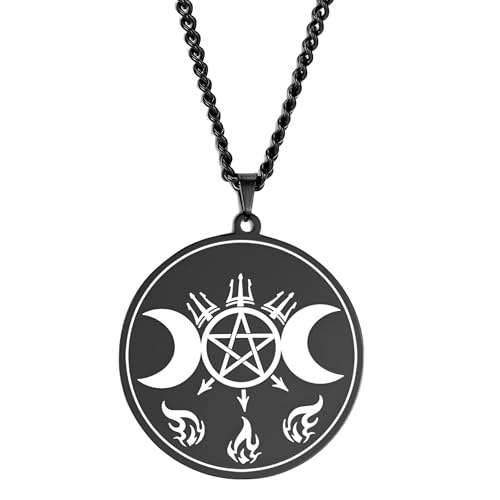 Collier Phase Lune en argent 925, un bijou de sorcellerie raffiné pour femme